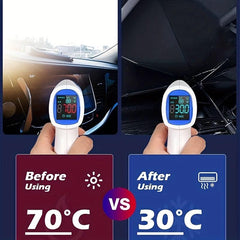 Car Front Windshield Sunshade Foldable Insulation Umbrella