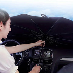 Car Front Windshield Sunshade Foldable Insulation Umbrella