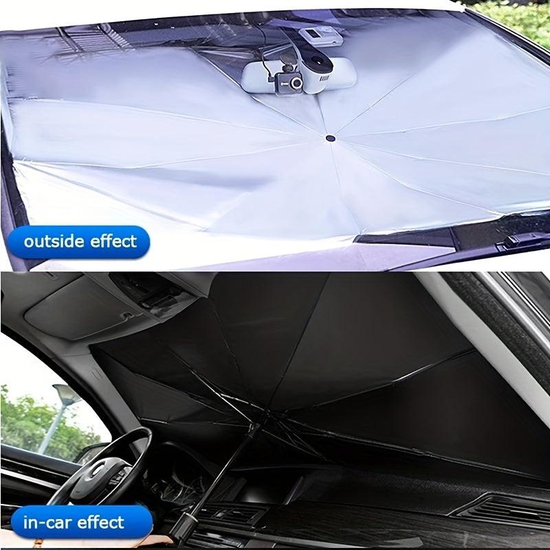 Car Front Windshield Sunshade Foldable Insulation Umbrella