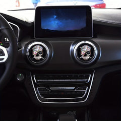 Skull Car Air Freshener Resin Clip Decoration Ornaments Car Perfume