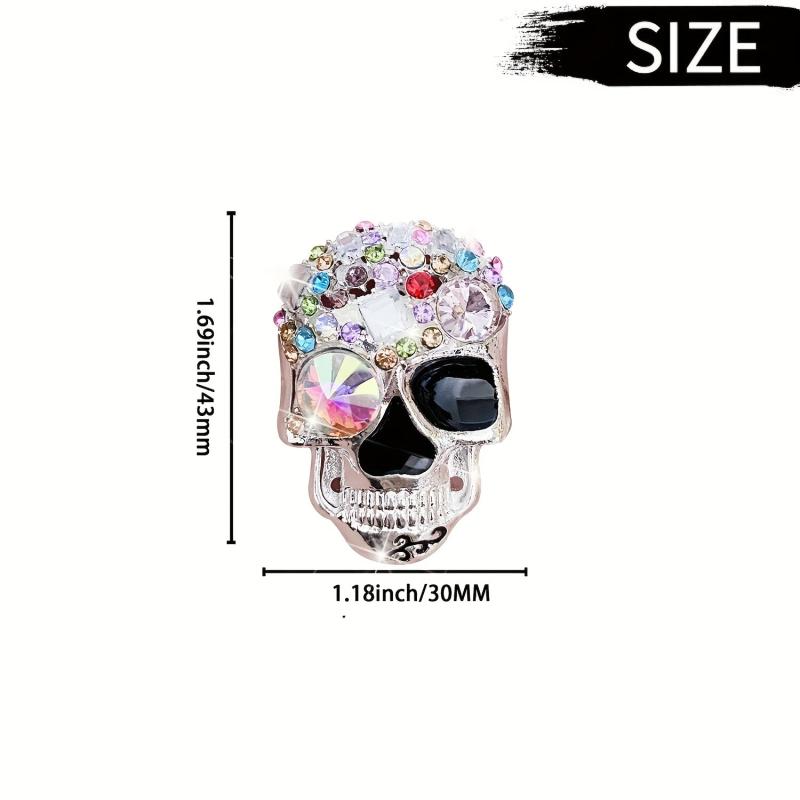 Skull Car Air Freshener Resin Clip Decoration Ornaments Car Perfume