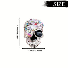 Skull Car Air Freshener Resin Clip Decoration Ornaments Car Perfume
