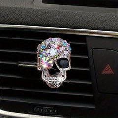 Skull Car Air Freshener Resin Clip Decoration Ornaments Car Perfume