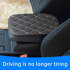 Car Armrest Cushion Leather Microfiber Seat Armrest Box
