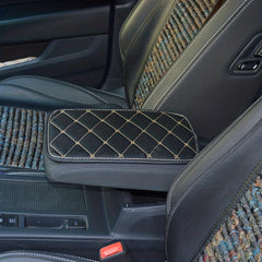 Car Armrest Cushion Leather Microfiber Seat Armrest Box