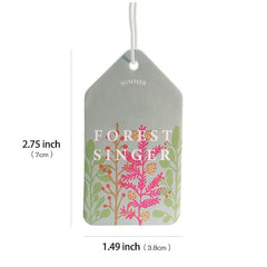 4pcs Car Air Freshener Hanging Scent Card Decoration
