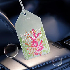 4pcs Car Air Freshener Hanging Scent Card Decoration