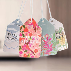 4pcs Car Air Freshener Hanging Scent Card Decoration