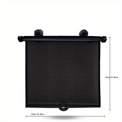 Retractable Car Roller Sunshade for Kids Baby UV Protection