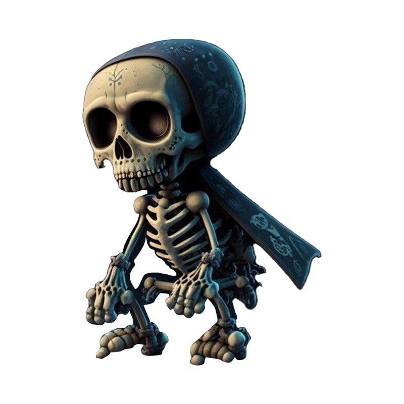 Skull Pendant Halloween Acrylic Flat Car Decoration Pendant