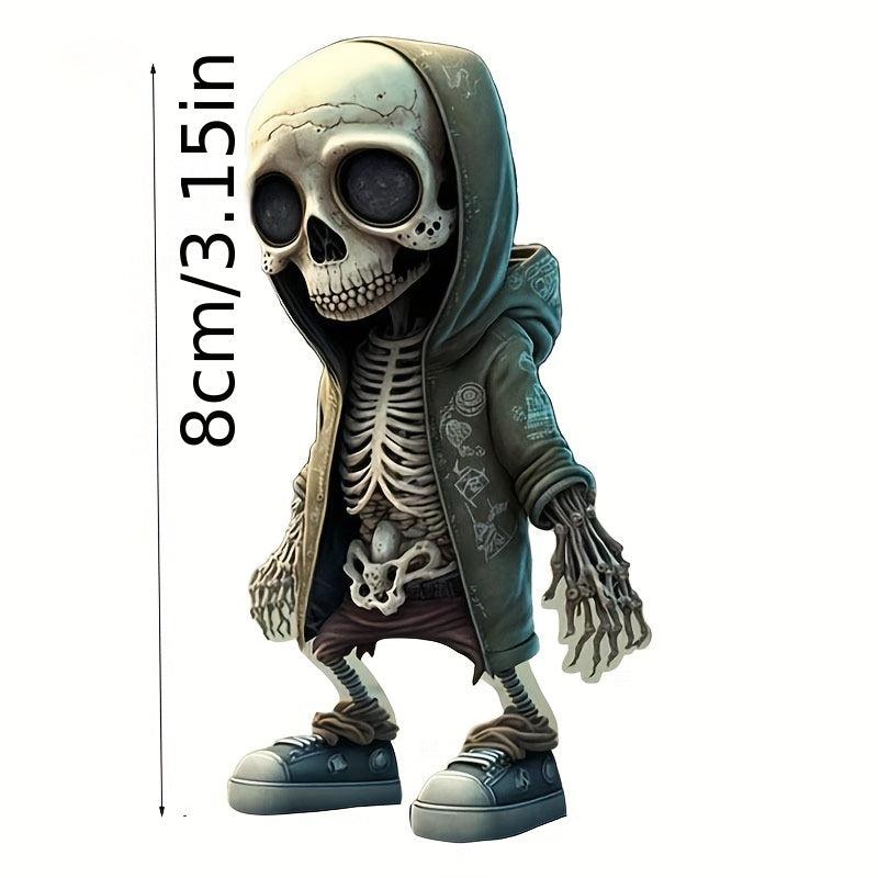 Skull Pendant Halloween Acrylic Flat Car Decoration Pendant
