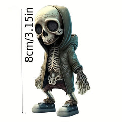 Skull Pendant Halloween Acrylic Flat Car Decoration Pendant