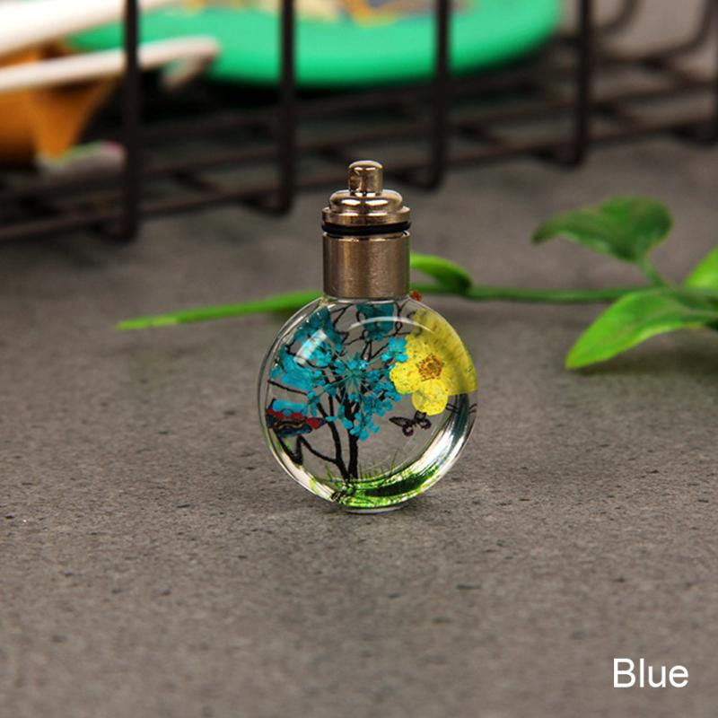 Elegant Butterfly Glass Ball Car Pendant