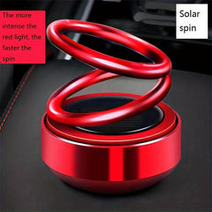 Car Suspension Double Ring Aromatherapy Solar Ornament