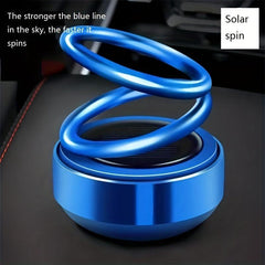 Car Suspension Double Ring Aromatherapy Solar Ornament