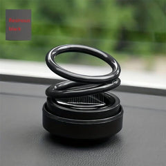 Car Suspension Double Ring Aromatherapy Solar Ornament