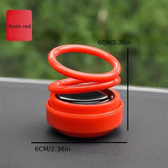 Car Suspension Double Ring Aromatherapy Solar Ornament