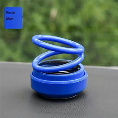 Car Suspension Double Ring Aromatherapy Solar Ornament