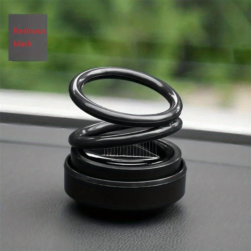 Car Suspension Double Ring Aromatherapy Solar Ornament