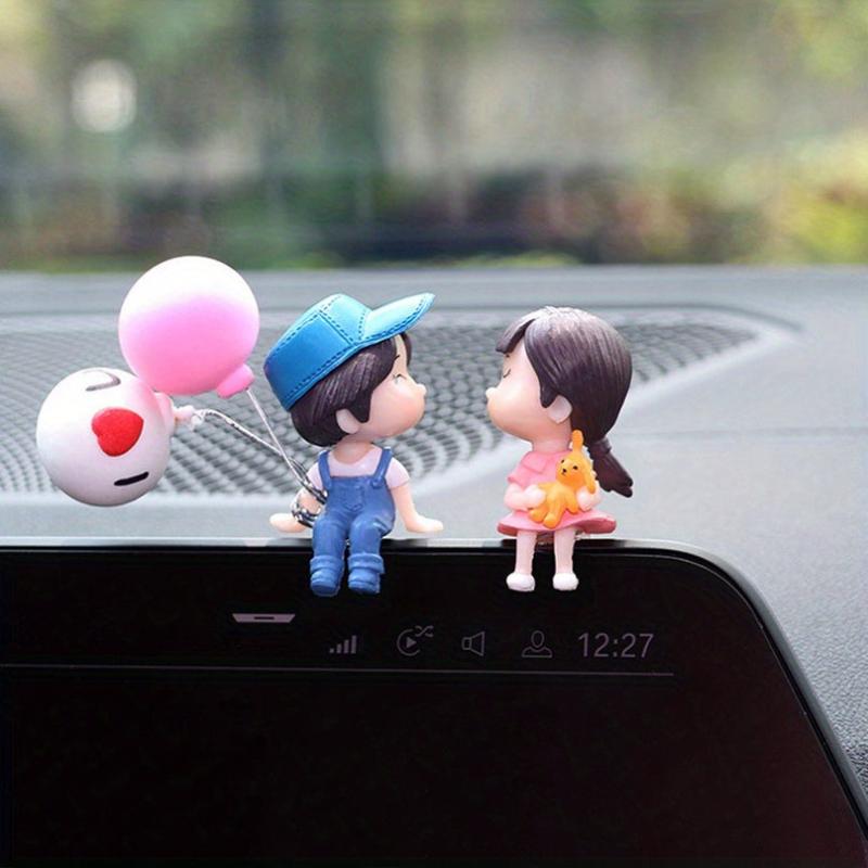 Car Interior Couple Doll Balloon Ornament