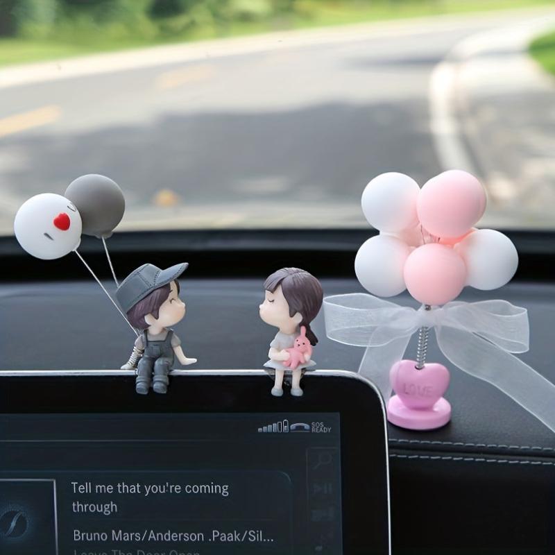 Car Interior Couple Doll Balloon Ornament