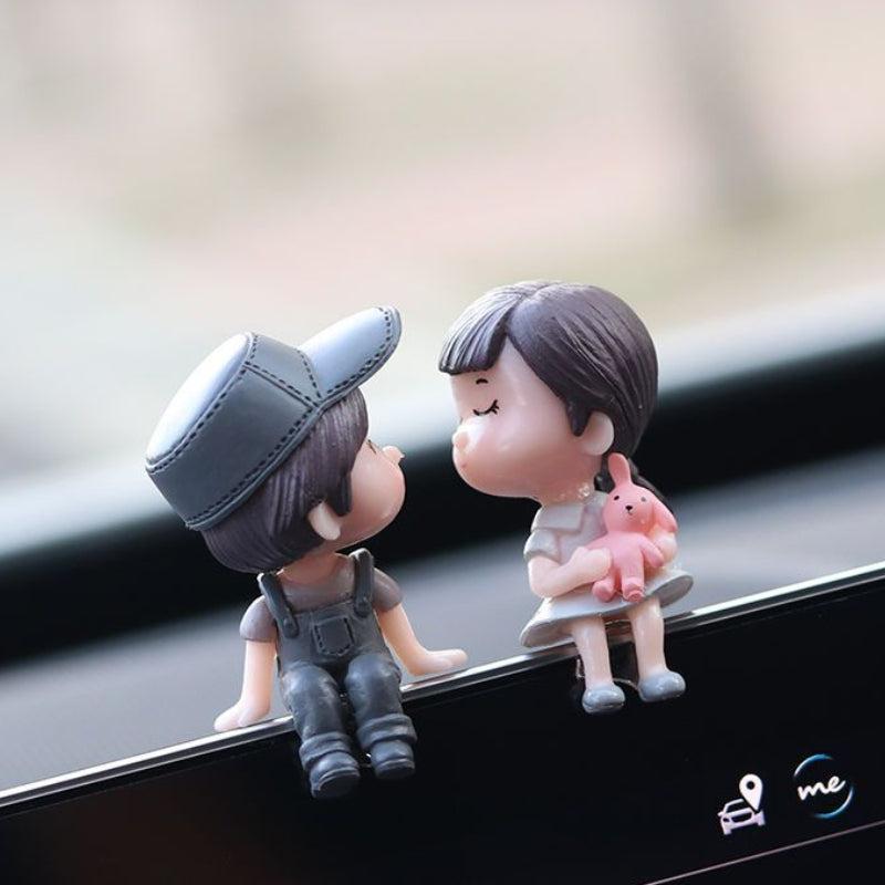Car Interior Couple Doll Balloon Ornament