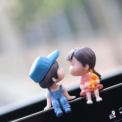 Car Interior Couple Doll Balloon Ornament
