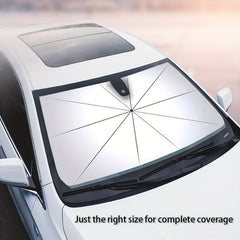 Car Windshield Sun Shade Umbrella - UV Ray Block & Heat Protection