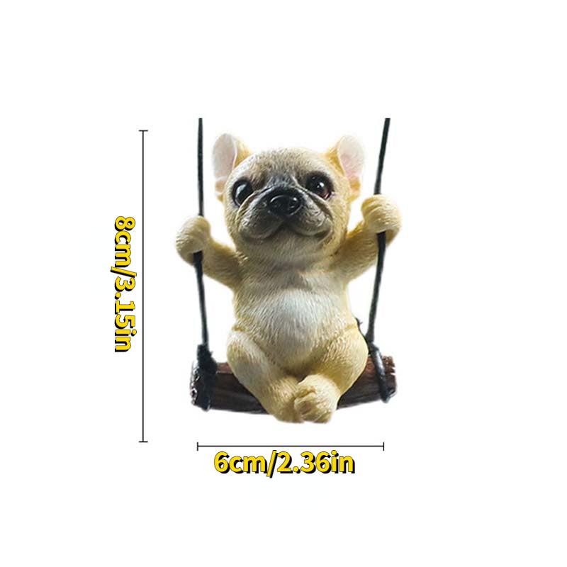 Bulldog Car Accessory - Ideal Gift for Anime Fans!