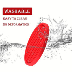 Car Cup Coaster Non Slip Cup Holders Red