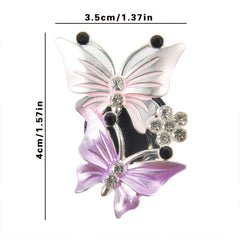 Butterfly Car Air Freshener Diamond Aromatherapy Clip