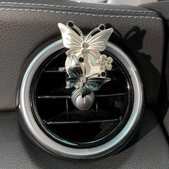 Butterfly Car Air Freshener Diamond Aromatherapy Clip