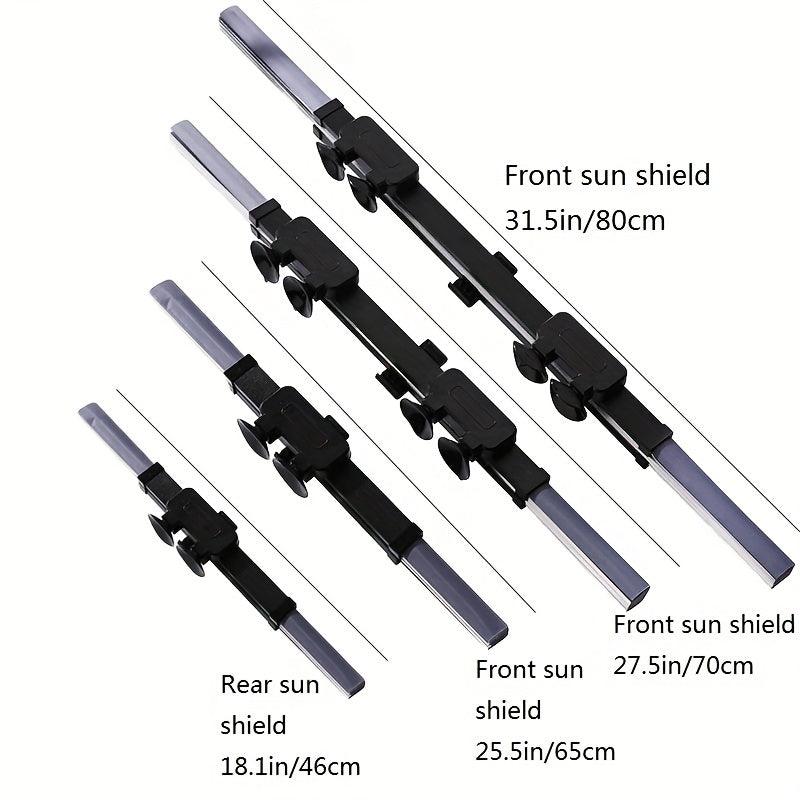 Car Sunscreen Heat Insulation Sunshade Automatic Retractable Front Sunshade