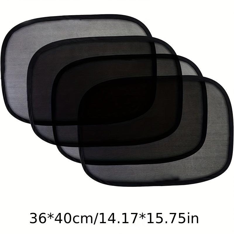 4pcs Baby Car Window Shades - Sun Protection for Child