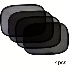 4pcs Baby Car Window Shades - Sun Protection for Child