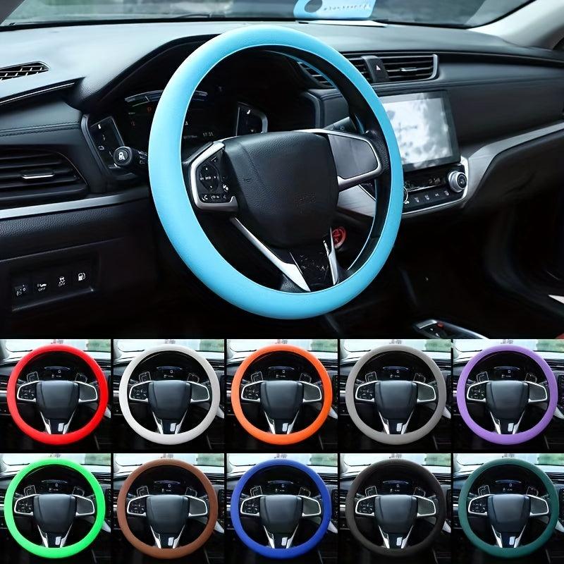 Universal Car Silicone Steering Wheel Cover Non Slip Cover 36 Steering Wheel