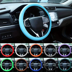 Universal Car Silicone Steering Wheel Cover Non Slip Cover 36 Steering Wheel