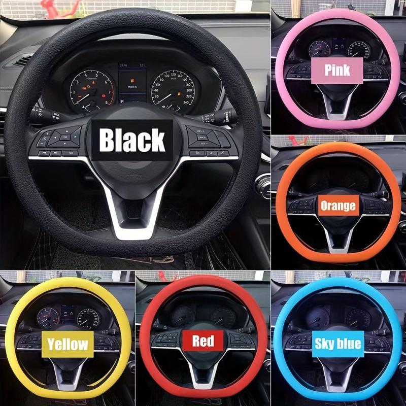 Universal Car Silicone Steering Wheel Cover Non Slip Cover 36 Steering Wheel
