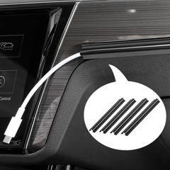 Car Interior Cable Sleeve Protector Wire Cover Clips Organizer Clamp