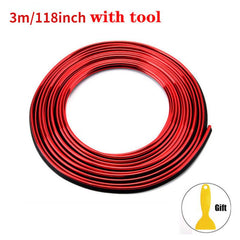 3m Flexible Car Moulding Decoration Strips Interior Auto Trim Cover