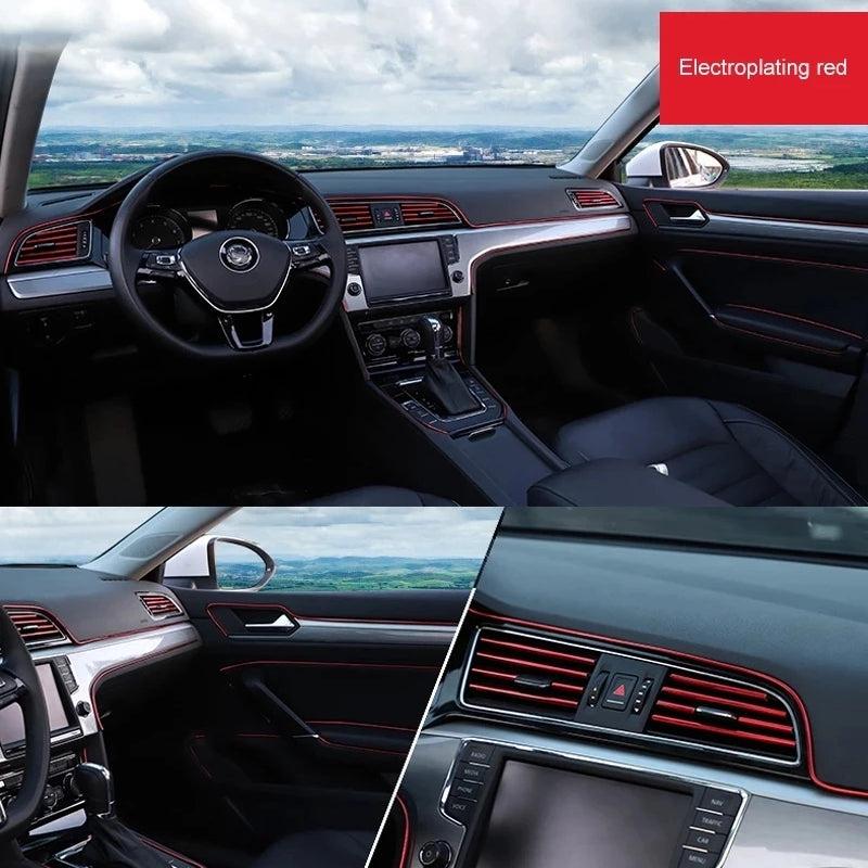 3m Flexible Car Moulding Decoration Strips Interior Auto Trim Cover