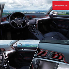 3m Flexible Car Moulding Decoration Strips Interior Auto Trim Cover