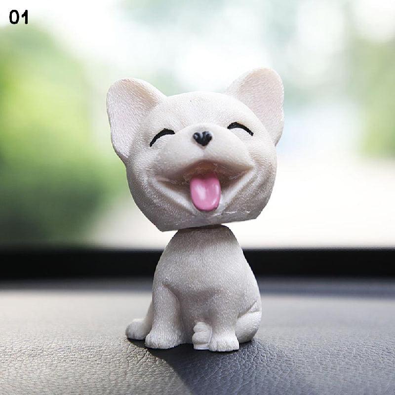 Shaking Head Dog Ornament Non Slip Mat Nodding Decoration Gift Car Interior
