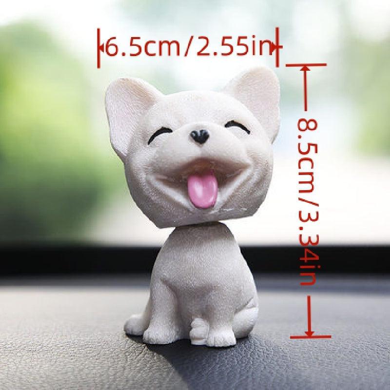 Shaking Head Dog Ornament Non Slip Mat Nodding Decoration Gift Car Interior