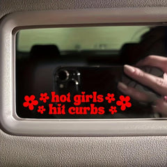 2pcs Small Stars Car Stickers Interior Rear View Mirror Creative Vinyl Decals