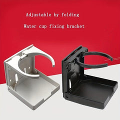 Car Mounted Folding Teacup Holder Beverage Rack for Large Saloon Cars