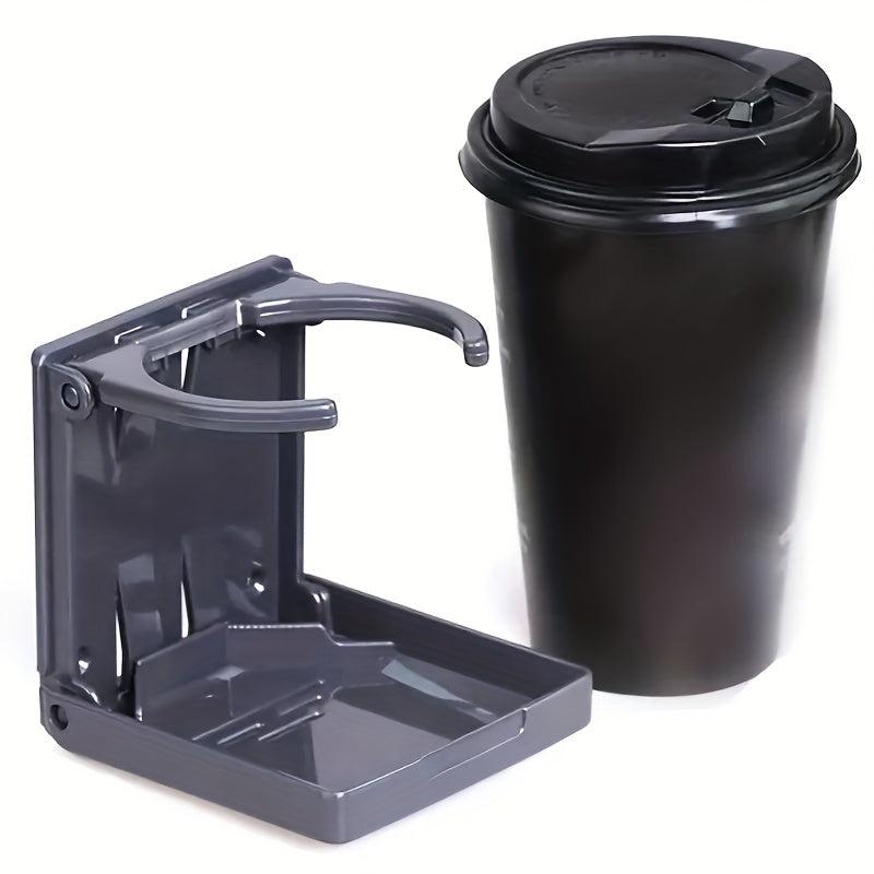 Car Mounted Folding Teacup Holder Beverage Rack for Large Saloon Cars
