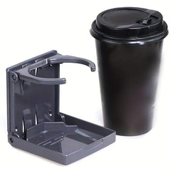 Car Mounted Folding Teacup Holder Beverage Rack for Large Saloon Cars