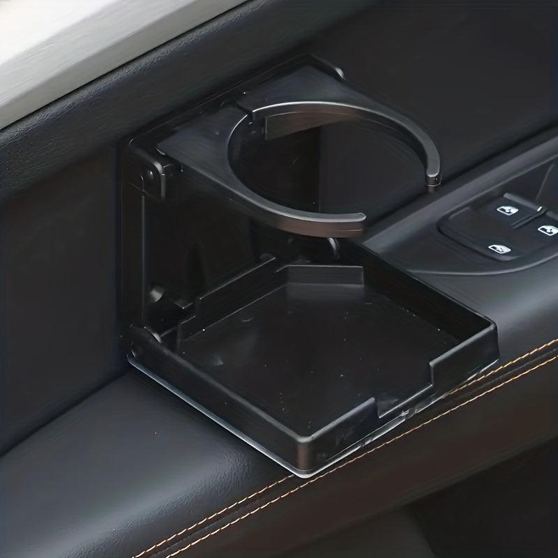 Car Mounted Folding Teacup Holder Beverage Rack for Large Saloon Cars