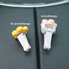 Cartoon Car Air Outlet Perfume Small Flower Aromatherapy